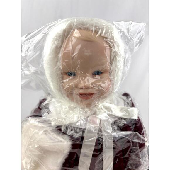 VTG Ashton Drake Jennifer Porcelain Doll by Yolanda Bello 1980s Perfect Babies - Picture 13 of 16